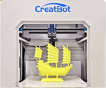CreatBot D600 Schematic diagram of consumables and applications