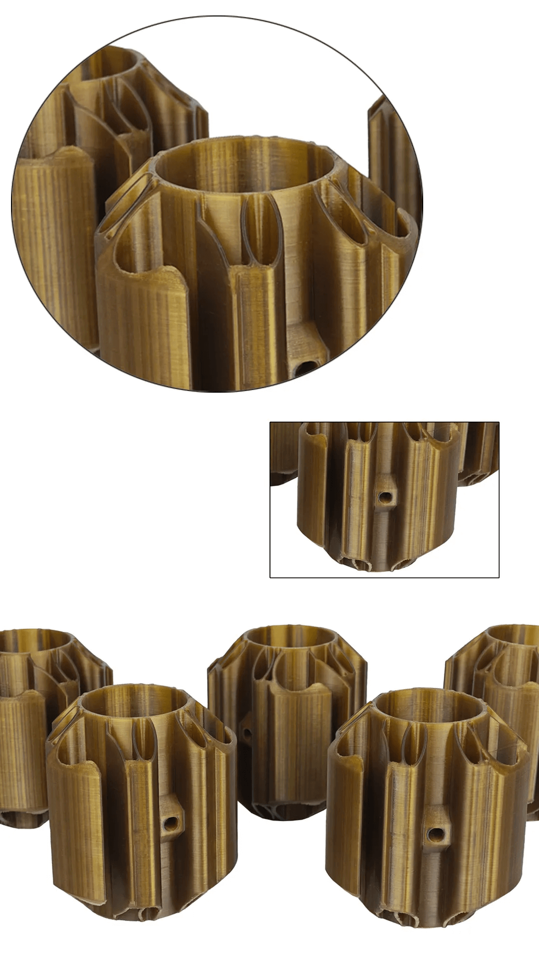 PEEK Material Industrial Pipe Retainer