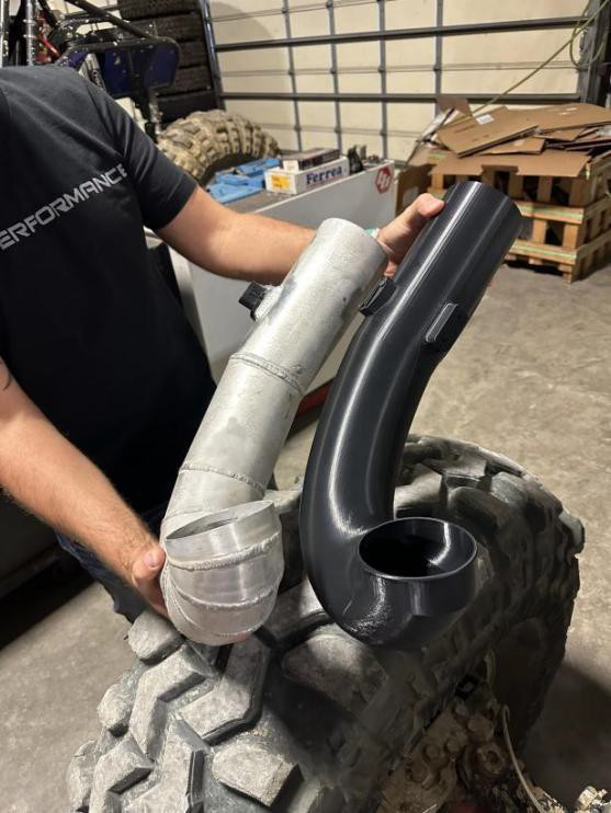 1:1 printed finished product of engine intake manifold