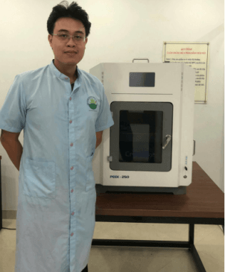 Ngoc Bao Biomedical Vietnam & CreatBot PEEK 3D printing collaboration